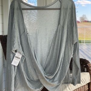 Fabletics scoop back top